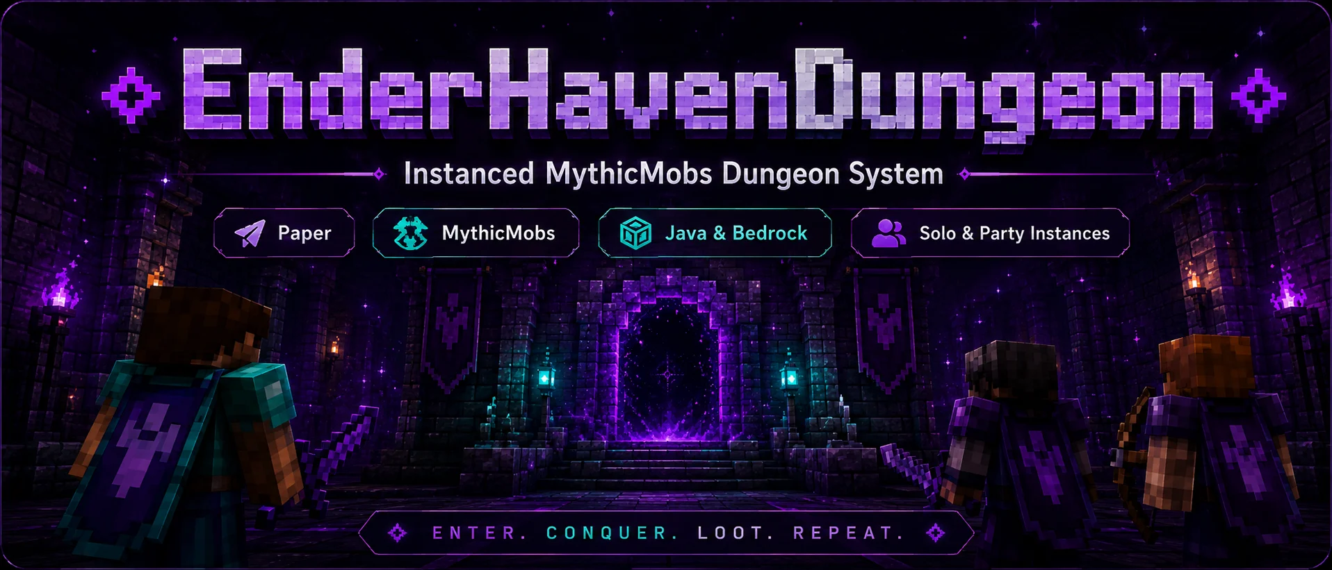 EnderHavenDungeon banner